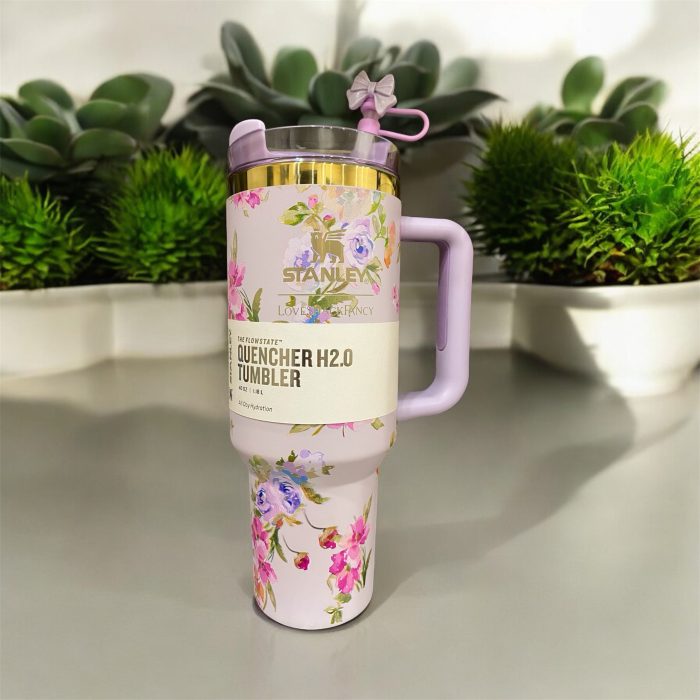 Stanley x Olivia Rodrigo Flowstate Quencher 40oz Tumbler refillable travel mug