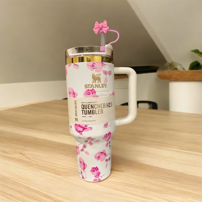 Stanley x Olivia Rodrigo Flowstate Quencher 40oz Tumbler refillable travel mug