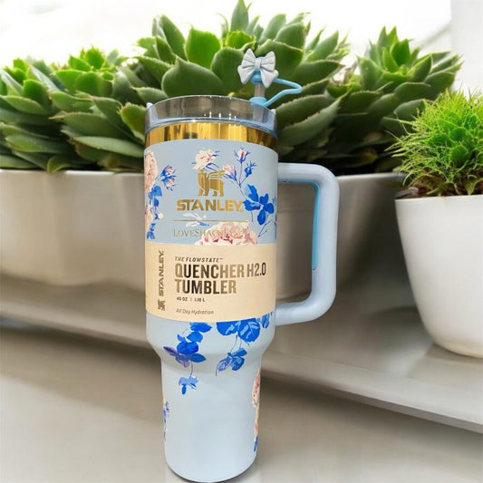 Stanley x Olivia Rodrigo Flowstate Quencher 40oz Tumbler refillable travel mug